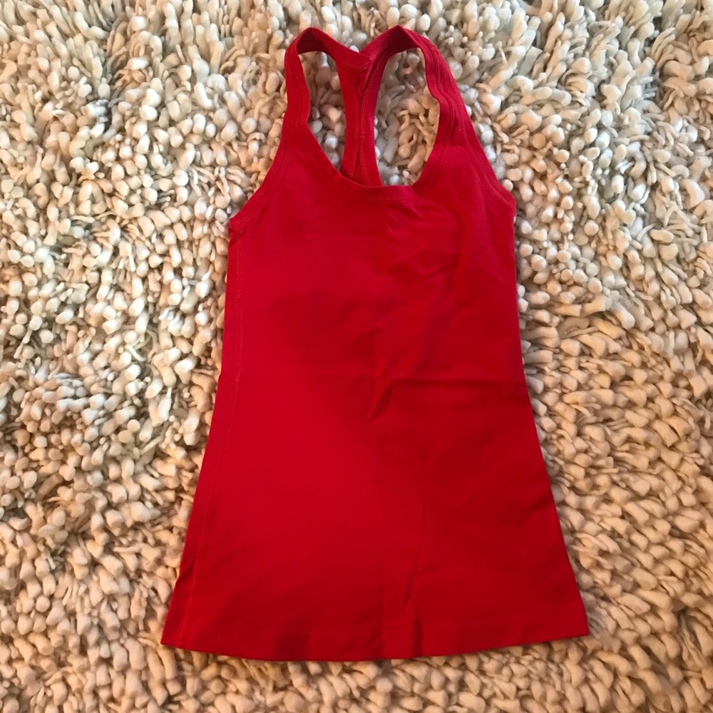 XX SOLD XX Lululemon Tank || Size 2, Red